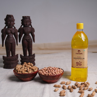 Groundnut oil (metal cold pressed)